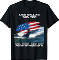 Uss Dallas Ssn 700 American Flag Submarine Veteran Xmas