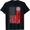 Cool Music Producer For Men Women American Flag Patriotic Dj
