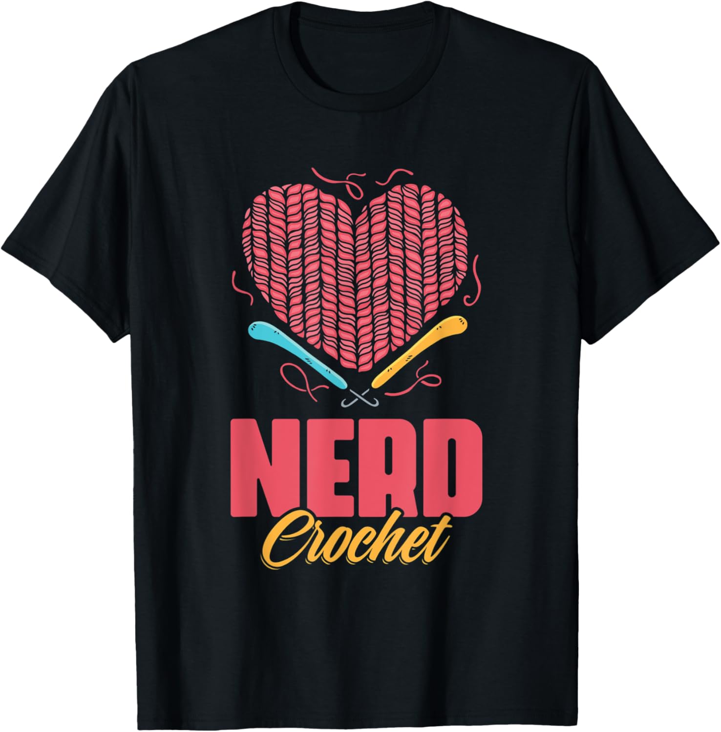 Nerd Crochet Knitting Hobby Yarn Collector