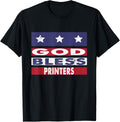 God Bless Printers Patriotic Christian Retirement Gift