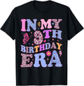 In My 9th Birthday Era Nine 9 Year Old Girls Birthday Design 241