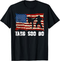 Tang Soo Do Mens Kids Vintage Martial Arts Usa T Shirt
