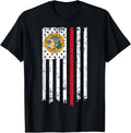 Florida American Flag T Shirt