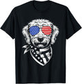 Labradoodle Dog Patriotic 4Th Of July American Us Flag