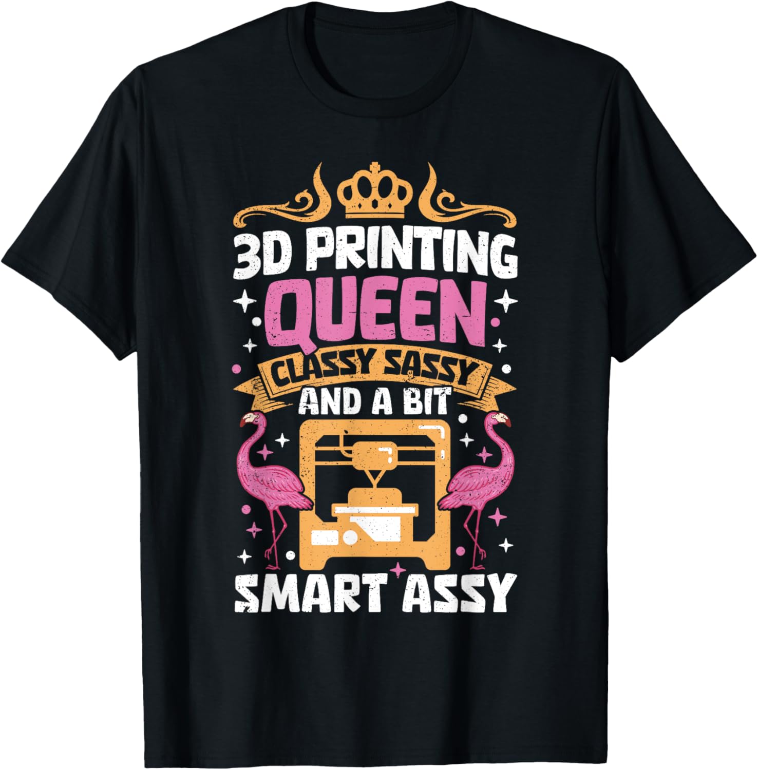 3D Printing Queen Classy Sassy 3D Printer Women 3D Printing