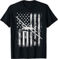 C 130 Hercules Military Aircraft American Flag
