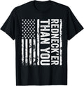 Rednecker Than You American Flag Redneck Joke Funny