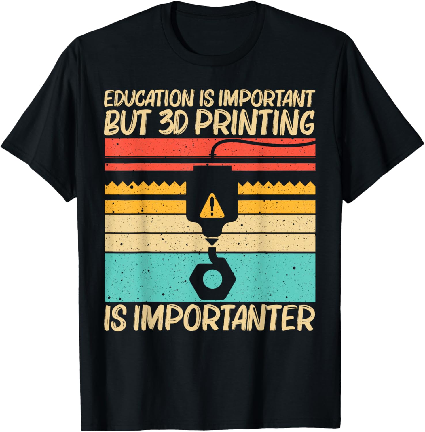 Cool 3D Print Design Men Women 3D Printer Lover Printing