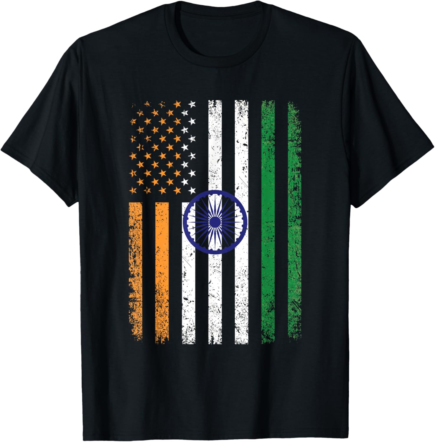 India Usa Flag 4Th Of July Patriotic American Indian Flag