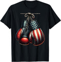 4Th Of July Usa Flag Boxing Gloves For Boxer Training
