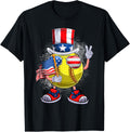 Patriotic Softball 4Th Of July Usa Men Women Boys Girls Kids