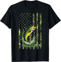 Us American Flag Camo Bass Fish Fishing Camouflage Fisherman