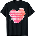Birthplace Earth Race Human Politics Freedom Love T Shirt