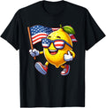 Lemon 4Th July Usa Flag Patriotic America Mom Dad Kids