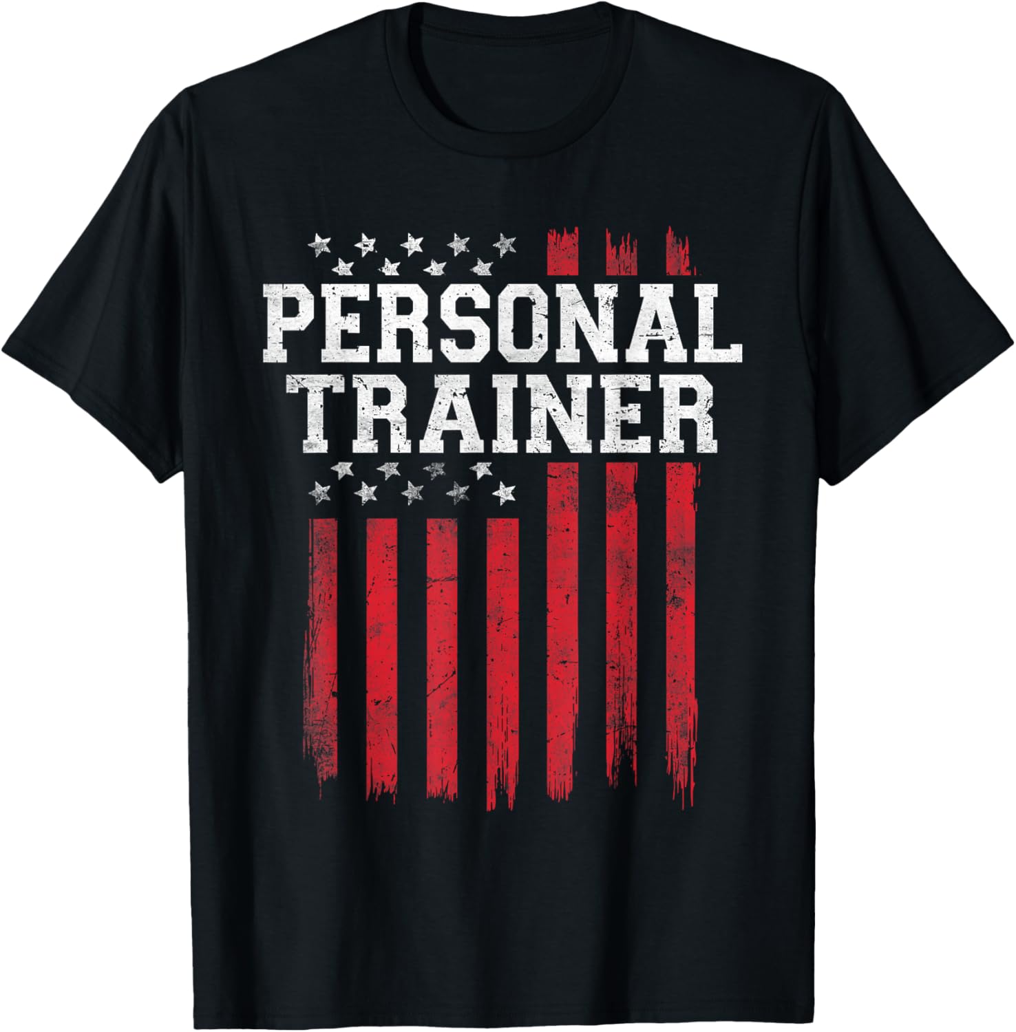 Personal Trainer Proud American Flag Usa Patriot Patriotic