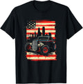 Hot Rod American Flag Tee Vintage Legend Car Man Kids