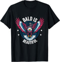 Bald Is Beautiful 4Th Of July Independence Day Usa Eagle