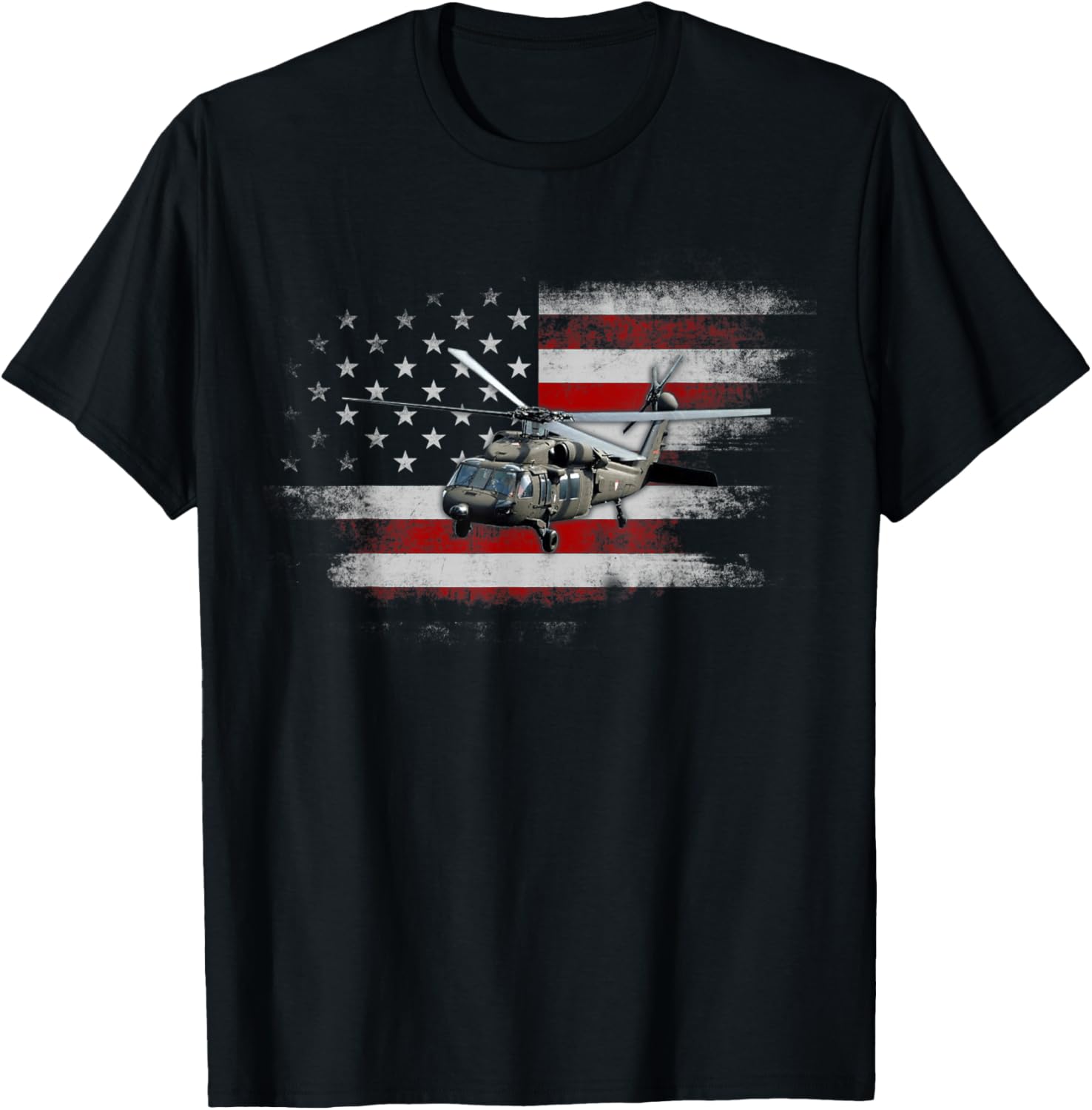 Uh 60 Blackhawk Helicopter American Flag Helicopter Pilot
