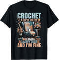 Yarn Crocheter Coffee Crochet Quote Crocheting