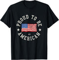 Proud To Be An American Flag T Shirt