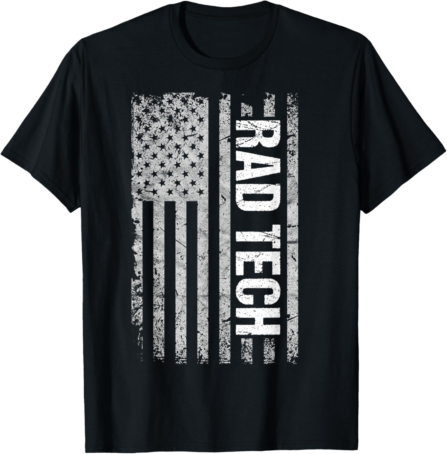 Rad Tech American Flag Radiology Gift T Shirt