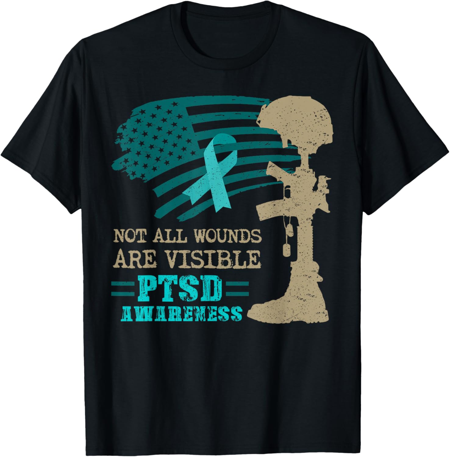 Patriotic Military Ptsd Awareness Not All Wounds Are Visible
