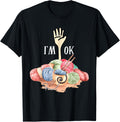 I'm Ok Crochet And Knitting Funny Crocheting Yarn Sewing
