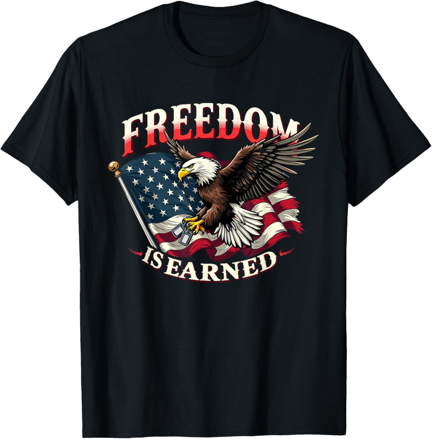Military Pride Support Our Troops Veterans Tribute Usa