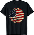 Basketball Vintage American Flag Us Flag Basketball Fan Boys
