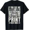 Destroying Things To Print New Ones 3D Printing Funny