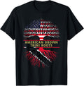American Grown Trini Roots Usa Trinidad And Tobago Tree Flag