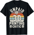 Unpaid 3D Printing Critic Filament 3D Printing Retro