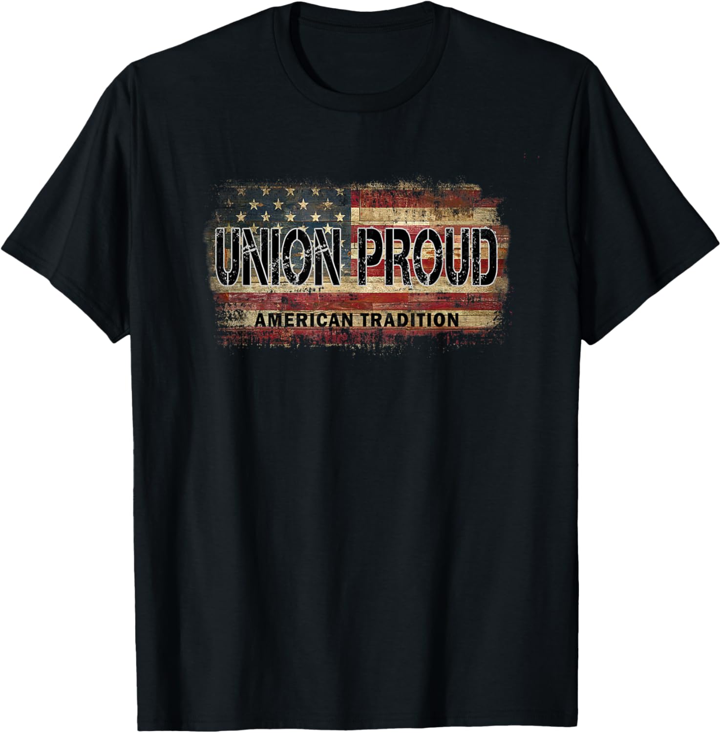 American Flag Vintage Union Proud