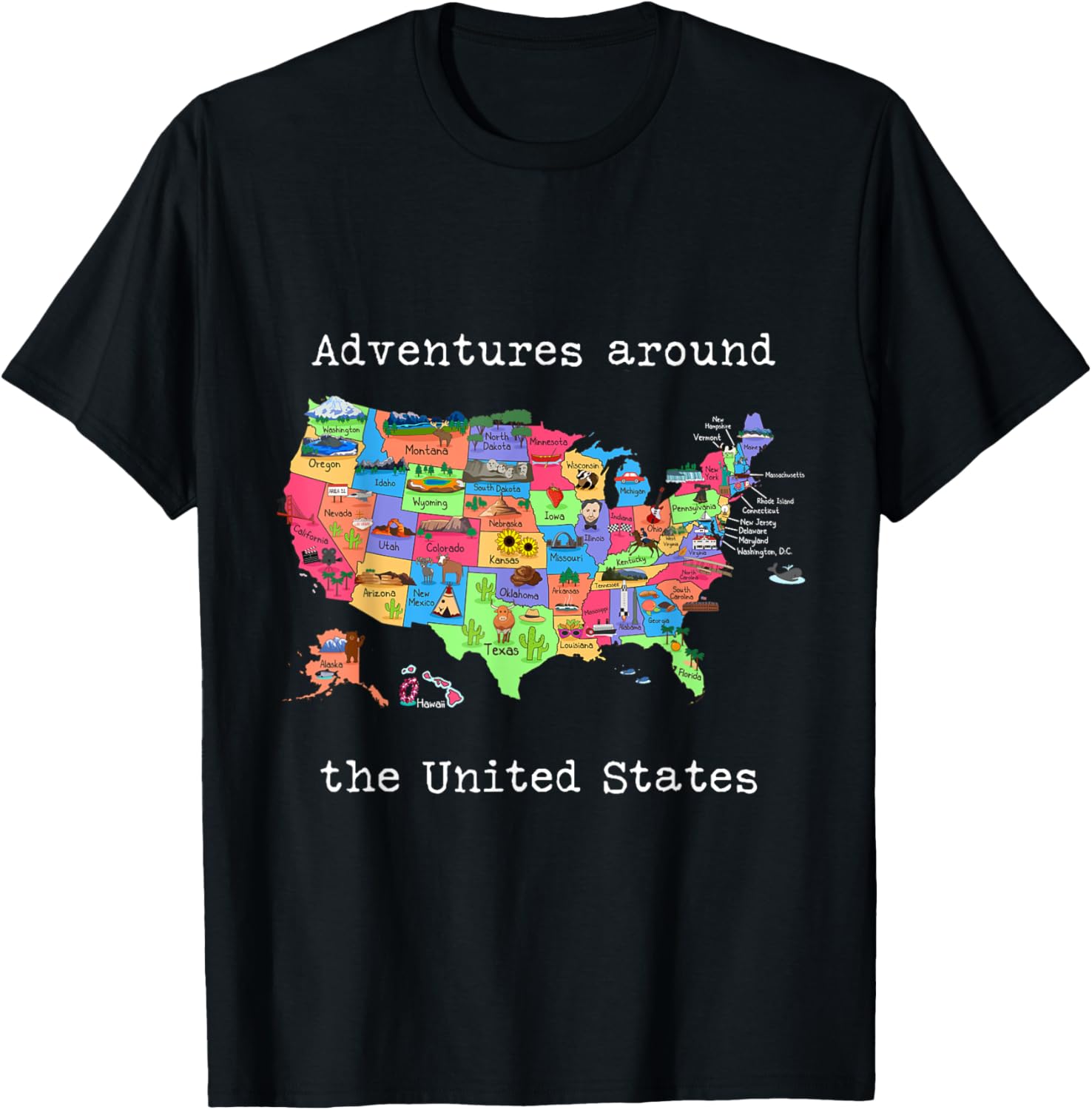 United States Design Travel America Usa Map