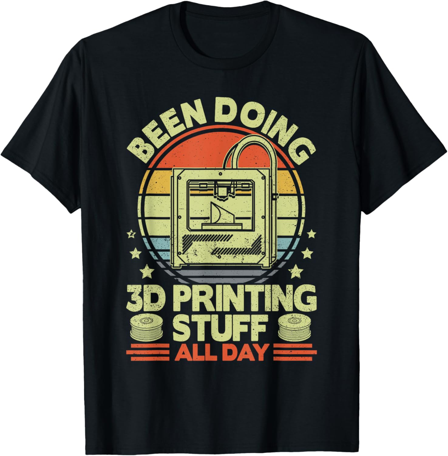 Been Doing 3D Printing Stuff All Day 3D Printer Retro