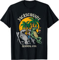 Jacksonville Florida Usa Funny Manatee And Alligator Design