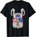 Usa Patriotic Llama Shirt July 4Th T Shirt Alpaca