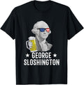 George Sloshington President George Washington Drinking Beer