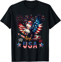 Usa 4Th Of July Guinea Pig Riding Eagle Fireworks Patriotic