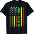 1865 Juneteenth Black History American Flag African