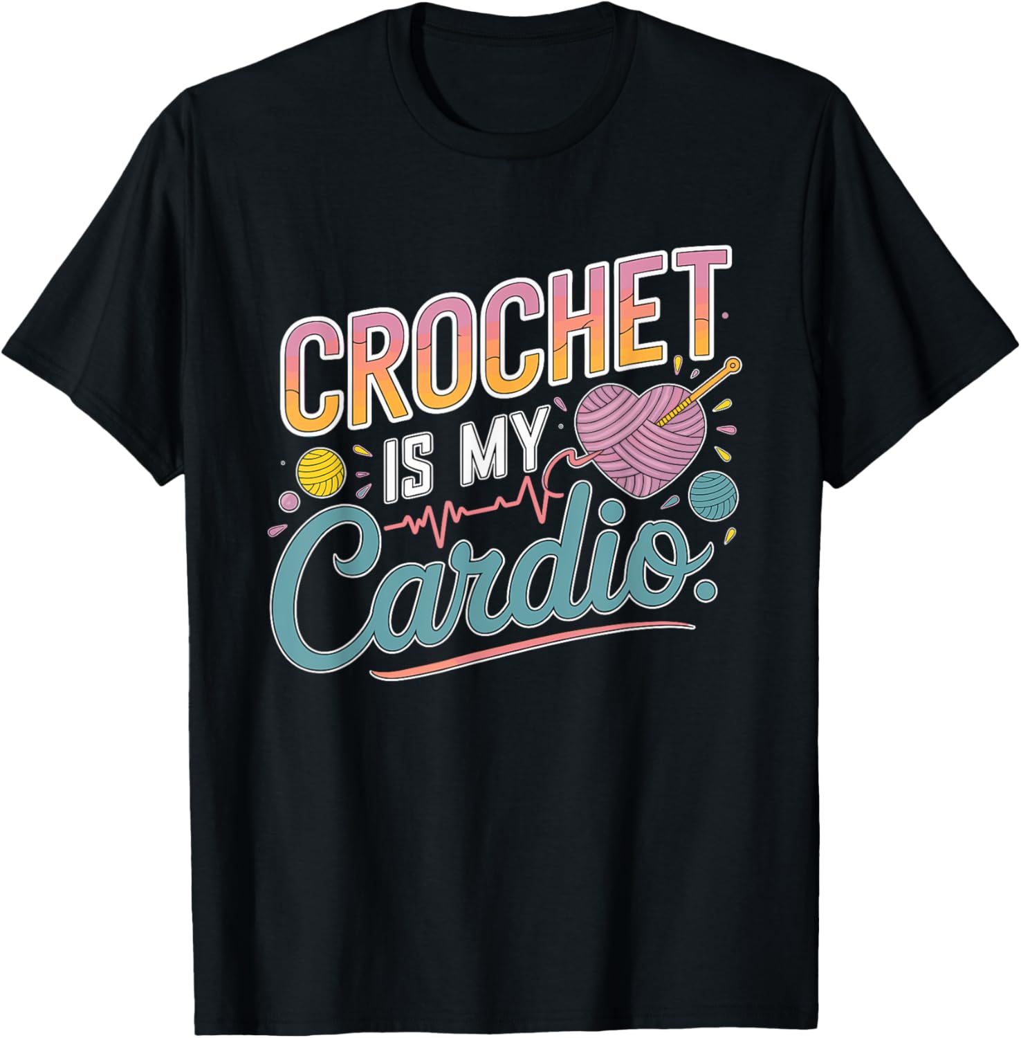 Funny Crochet Lover Knitting Yarn Crocheter Design