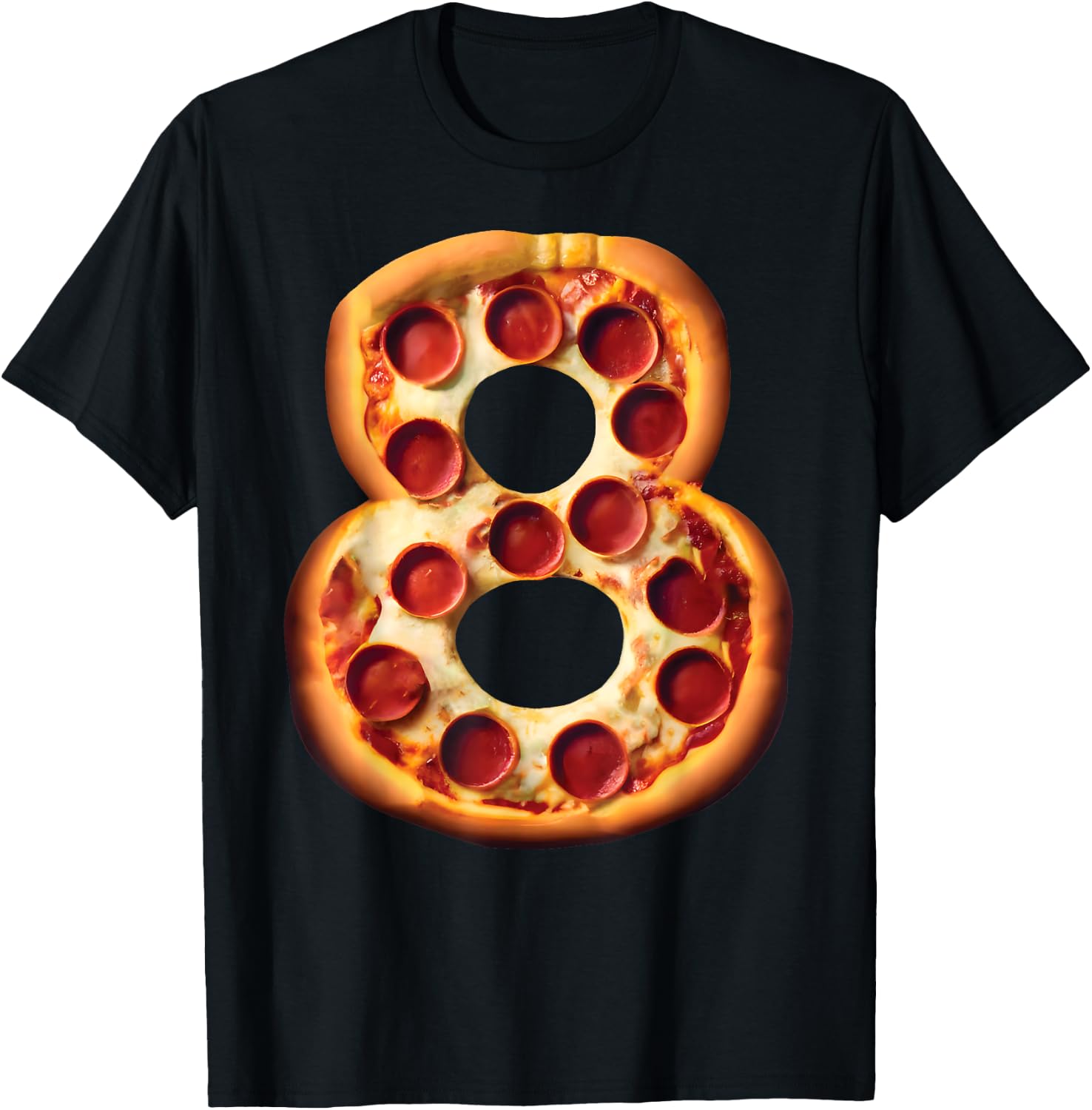 8th Birthday Pizza Party Boys Cheese Kids Pie Eight Birthday Boy Design 206