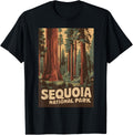 Vintage Sequoia National Park Men Women Kids Camping Hiking