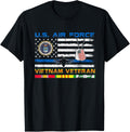 Us Air Force Vietnam Veteran Vintage Usa Flag Veterans Day
