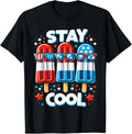 Stay Cool 4Th July Boys Popsicle Usa Flag American