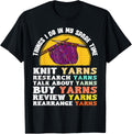 Funny Knitting Lover Quote Yarn Knitting Needles Crocheting