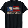 Vintage Best Pap By Par American Flag Golfgolfer Gift