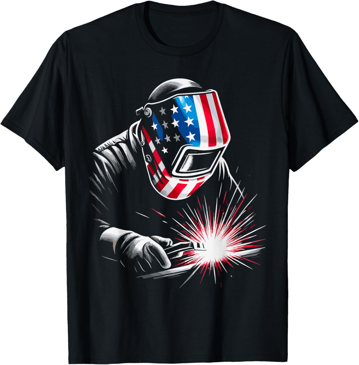 Usa Patriotic Welder