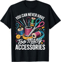 Funny Quilting Quilter Sewing Crocheting Knitting Yarn Lover