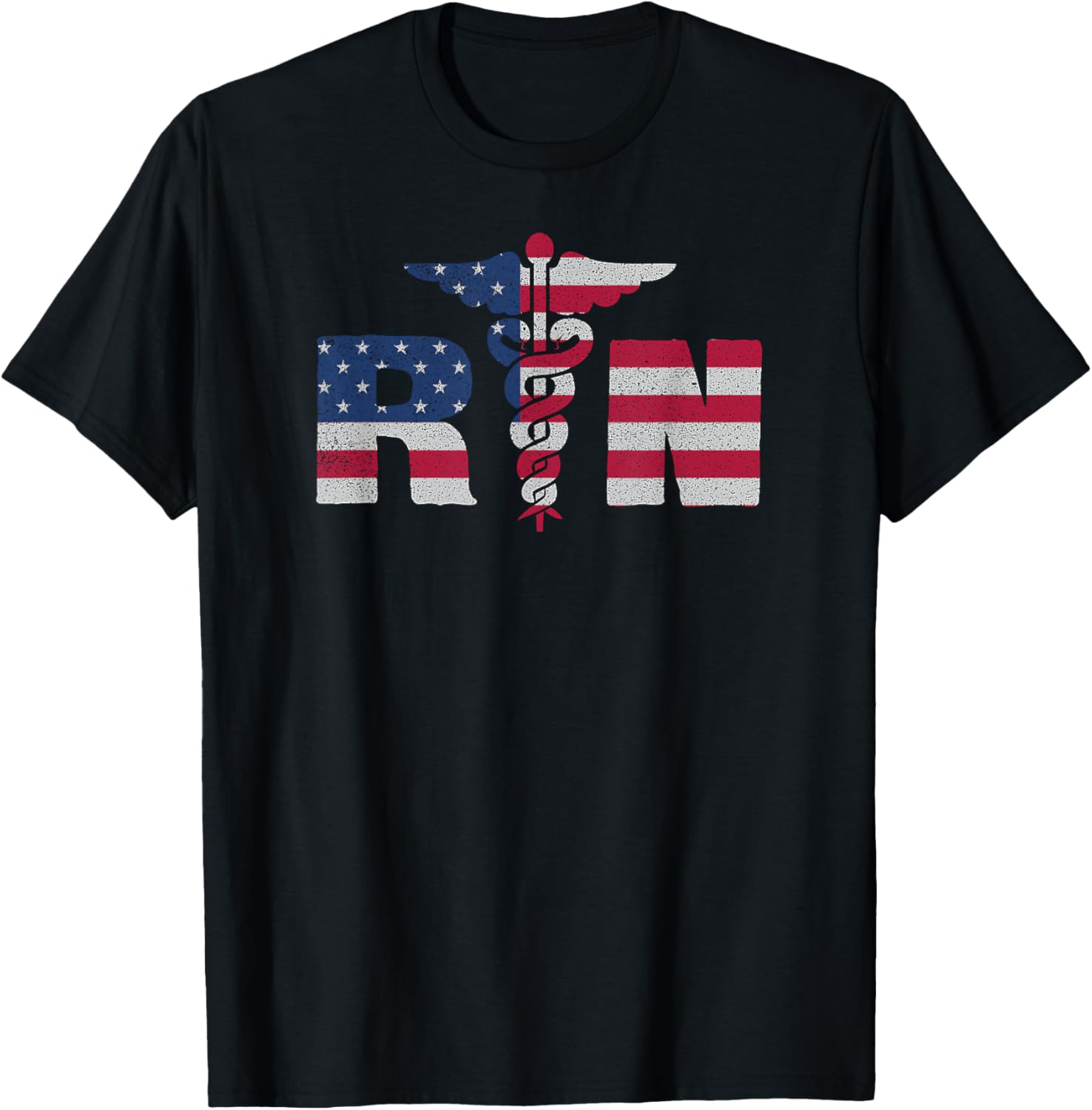 Nurse Appreciation Gift Shirt Rn American Flag July 4Th